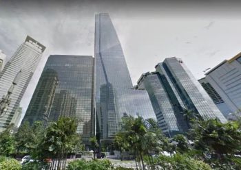 Sewa Kantor International Financial Luas 113 m2 Bare Sudirman Jakarta