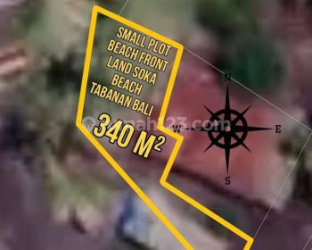 Small Plot Beach Front Land Soka Beach Tabanan Bali