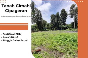 Tanah Murah Daerah Cimahi Cipageran Sudah SHM