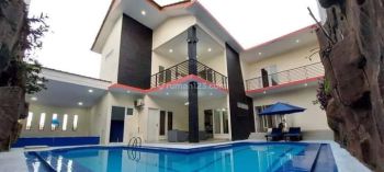 RUMAH MODERN SIAP HUNI +PRIVATE POOL BELAKANG ARKADIA OFFICE PARK