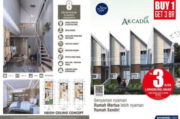 ARCADIA HUNIAN MILENIALS DENGAN HARGA MENARIK Hanya &#34;Rp. 300Jutaan