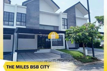 Rumah Baru 2lt Furnish Cluster The Miles Bsb Semarang Dekat Unika