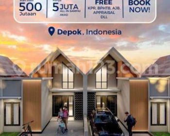 RUMAH MURAH MEWAH STRATEGIS TANPA DP CUKUP BOOKING 2JT SAJA