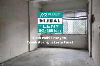 RUKO SIAP PAKAI 3 LANTAI DI JL. KH WAHID HASYIM, JAKARTA PUSAT