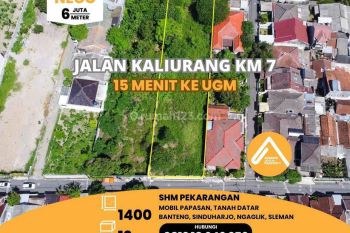 Tanah Jalan Kaliurang Km 7 Pinggir 15 Menit Ke Ugm