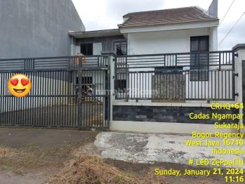 Rumah Posisi Hook Cadas Ngampar, Sukaraja Bogor