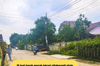 Di jual tanah murah siap bangun lokasi plaju silaberanti