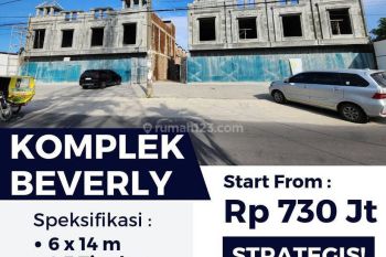 Jual komplek beverly jalan menteng 2 , medan denai , bisa akses dari ar hakim ,
