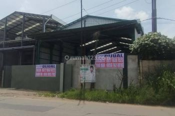 DiJual Gudang Legok ( dekat BSD ), 15x40, Cocok untuk Workshop, Jalan 2 Mobil,