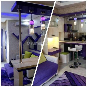 DISEWAKAN TIPE 2 BR, INTERIOR MEWAH,KAMAR APARTMEN TENGAH KOTA SEMARANG