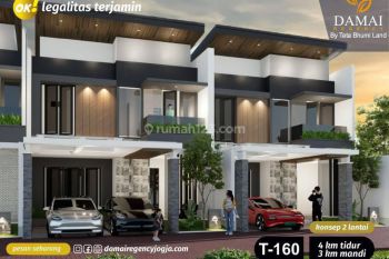 Rumah Modern 2 Lantai di Jl Kaliurang Km 10