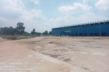 Tanah Luas 2.5 ha di Rest Area KM 198, Bekasi