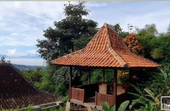 Sangat Murah Tanah Bonus Villa Kayu Antik di Punclut Lembang