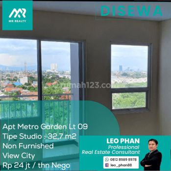 Apartement Metro Garden Lt 09, Studio, Non Furnished