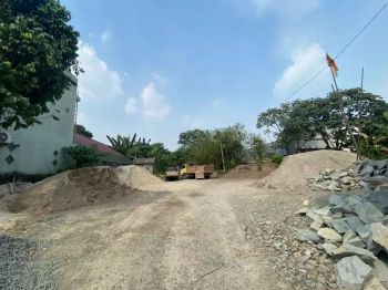 Dijual tanah 2420 m di pinggir jalan raya jatiasih dekat tol jorr