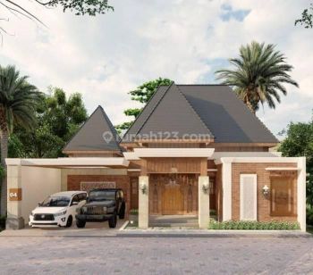 RUMAH MEWAH DENGAN KOLAM RENANG DI BOROBUDUR