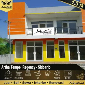 Dijual Ruko Artha Tempel Regency Sidoarjo
