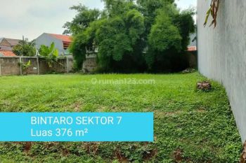 Tanah Siap Bangun di Bintaro Jaya Sektor 7
