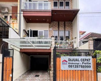 Rumah 4 KT 3 Lantai Kopyor Barat Sudah Renovasi Di Kelapa Gading