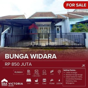 Rumah Deket Kampus UB, Widyagama, Politeknik  Negeri Malang & RS