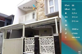 Rumah Cantik Minimalis 2,5 Lt View Gunung KerenTengah Kota di Sulfat Malang