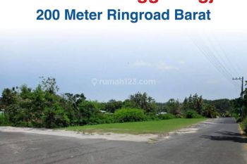 Dekat Rsa Ugm, Tanah SHM Premium Tepi Aspal