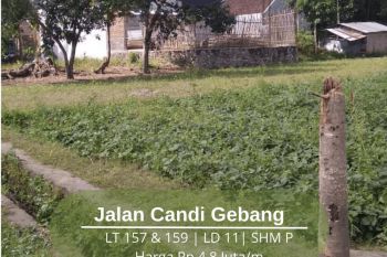 Strategis Candi Gebang Tanah Kavling Murah Dekat Stadion Maguwo