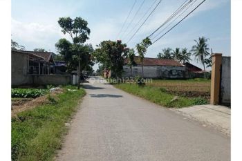Tanah Soreang Bojong Sayang Belakang Polres Soreang Pinggir Jalan
