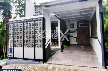 M075 Rumah Modern Minimalis Dijual Semi Furnished di Sukun Malang