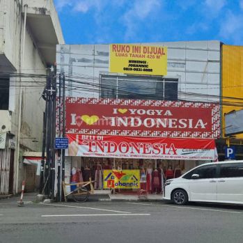 RUKO Urip Sumoharjo Lebar 8m Luas Lega di Kawasan Premiun Jogja