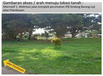 Dijual Kavling Kebun Di Kerumahan Loji Sindang Barang Bogor