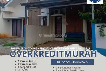 Over kredit 45 Juta Perumahan di Ragajaya citayem dkt Stasiun citayem