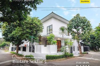 Dijual Rumah Brand New Hook Siap Huni Dan Lokasi Strategis di Bintaro Jaya@pisok