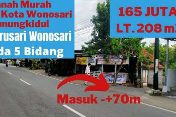 Jual Tanah Di Kota Wonosari Gunungkidul Strategis Dan Dekat Fasilitas Umum