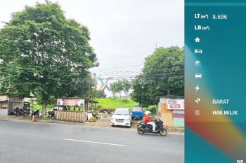 Dijual Tanah Luas Tengah Kota di Jalan S Supriadi Sukun Malang