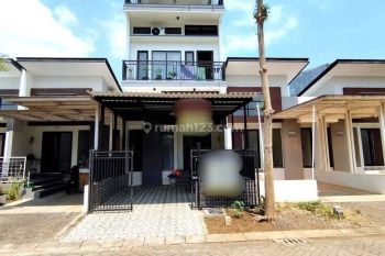 Rumah Cantik 3 Lantai Dengan Rooftop View Gunung Cantik, Full Furnished dekat