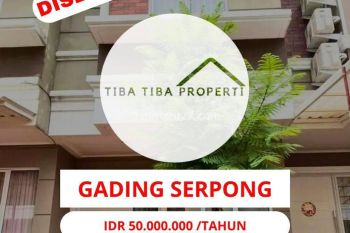 DiSEWAKAN RUMAH SIAP HUNI CLUSTER AMARILLO GADING SERPONG