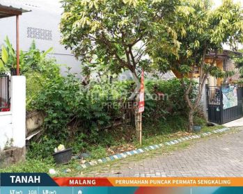 Lu1441 Dijual Tanah Kavling di Puncak Permata Sengkaling Malang