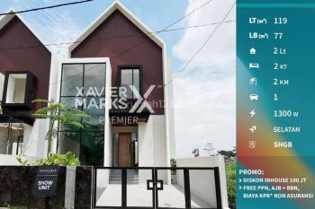 Rumah Baru Modern Minimalis di Greenland Tidar Malang