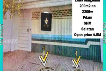 Dijual ruko strategis pinggir jalan area Kota.