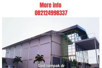 Jual sewa Gudang Dan Office Dgn Lahan Parkir Luas.