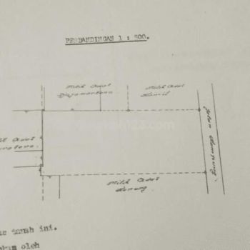 Rumah Hitung Tanah Di Jl Suratno Dekat Alun Alun Cirebon