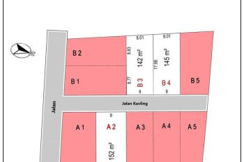 Dekat Hypermart Yasmin , Kavling 2 Jutaan/m SHM