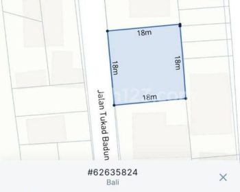 Tanah siap Bangun Lokasi Strategis di Tukad Badung