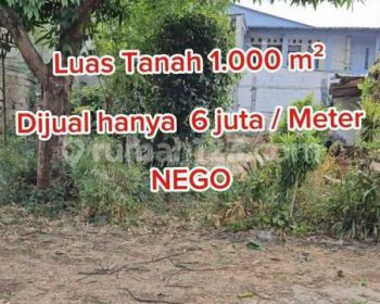 Tanah datar siap bangun cocok untuk cluster di Jagakarsa SHM
