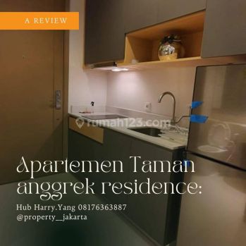 Disewakan Unit Apartemen Taman Anggrek Residence Type Studio Furnished Baru