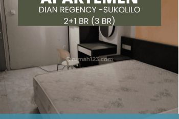 Dijual 2 Unit Apartemen Dian Regency Sukolilo Dekat Its