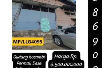 Dijual murah bgt cash  Gudang kosambi permai ,LT 520, shgb