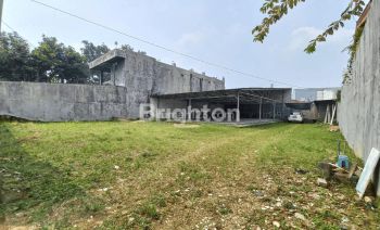 Tanah + gudang LEBAR 17 METER di Tajur Bogor