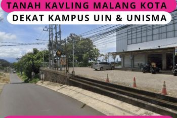 Tanah Kavling Kos-Kosan atau Hunian Lokasi Strategis Joyo Agung Langsung Akad